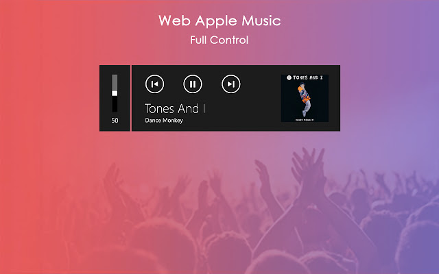 Apple Music Controls chrome谷歌浏览器插件_扩展第1张截图