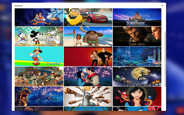 Disney Wallpapers New Tab chrome谷歌浏览器插件_扩展第3张截图