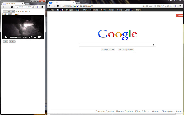 Sideplayer chrome谷歌浏览器插件_扩展第1张截图