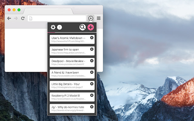LinkList chrome谷歌浏览器插件_扩展第1张截图