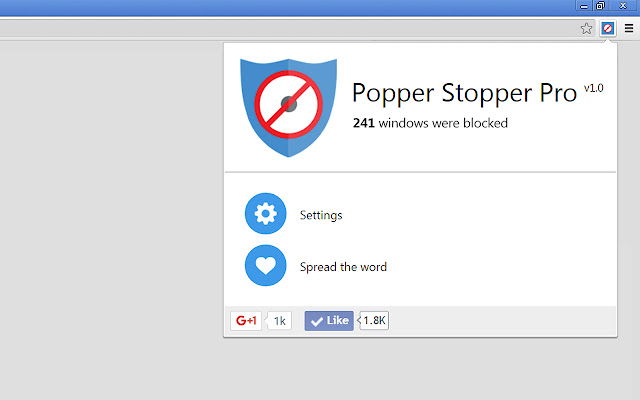 Popper Stopper Pro chrome谷歌浏览器插件_扩展第2张截图