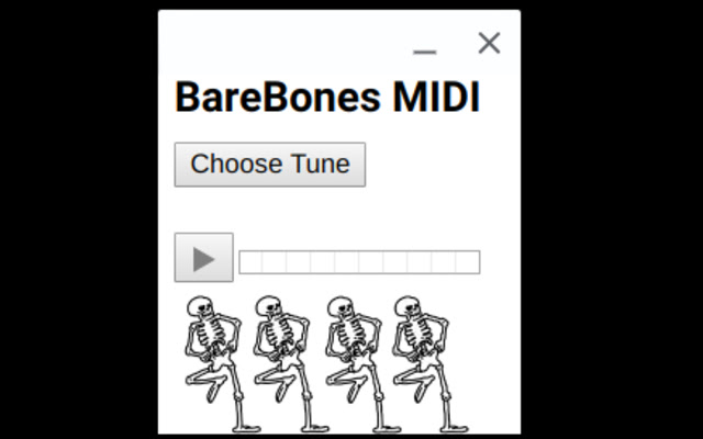 BareBones MIDI Player chrome谷歌浏览器插件_扩展第1张截图