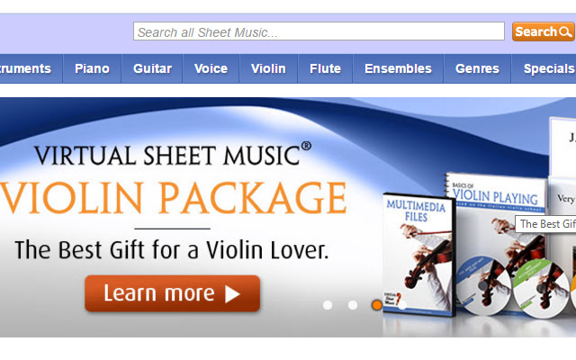 Virtual Sheet Music chrome谷歌浏览器插件_扩展第4张截图