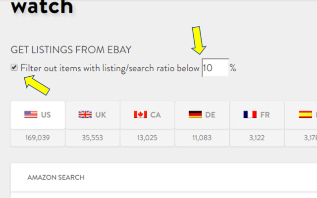 Ebay Keyword Search Tool International chrome谷歌浏览器插件_扩展第3张截图