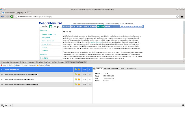 WebSitePulse Transaction Recorder chrome谷歌浏览器插件_扩展第3张截图