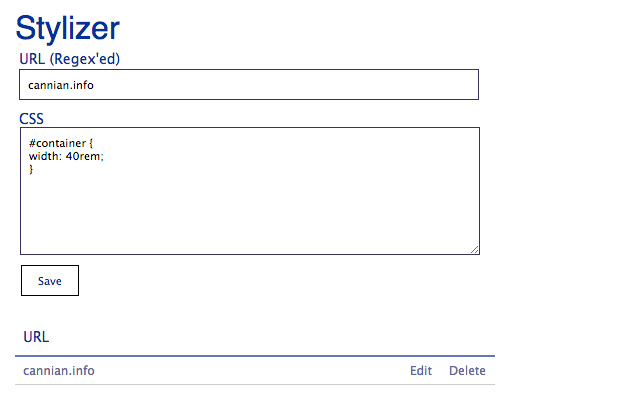 Stylizer chrome谷歌浏览器插件_扩展第1张截图