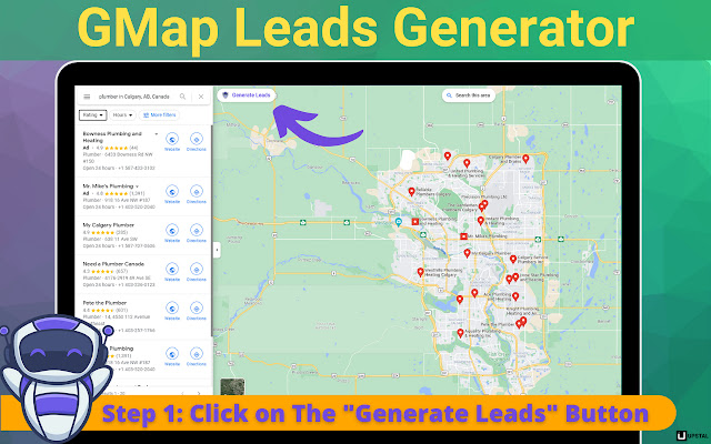 GMap Leads Generator - LeadStal chrome谷歌浏览器插件_扩展第1张截图