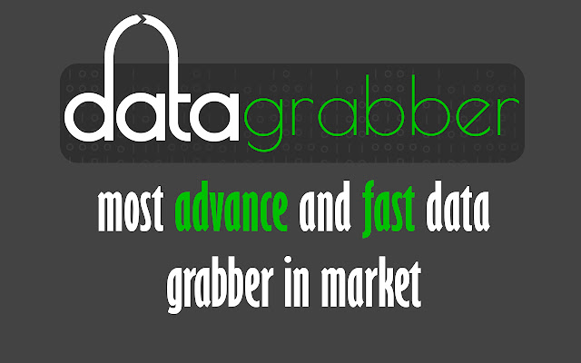 Data Grabber chrome谷歌浏览器插件_扩展第1张截图