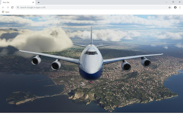 Microsoft Flight Simulator Wallpapers chrome谷歌浏览器插件_扩展第2张截图