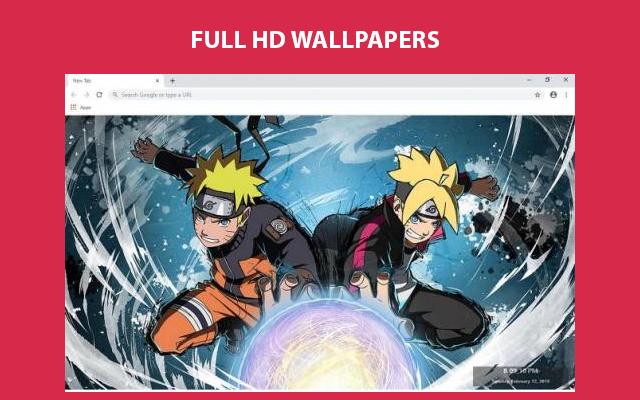 Boruto Series Wallpapers and New Tab chrome谷歌浏览器插件_扩展第1张截图