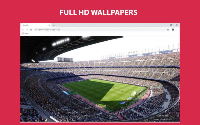 eFootball PES 2021 Wallpapers and New Tab chrome谷歌浏览器插件_扩展第1张截图