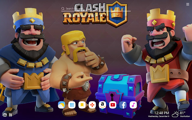 Clash Royale HD Wallpapers New Tab Theme chrome谷歌浏览器插件_扩展第3张截图