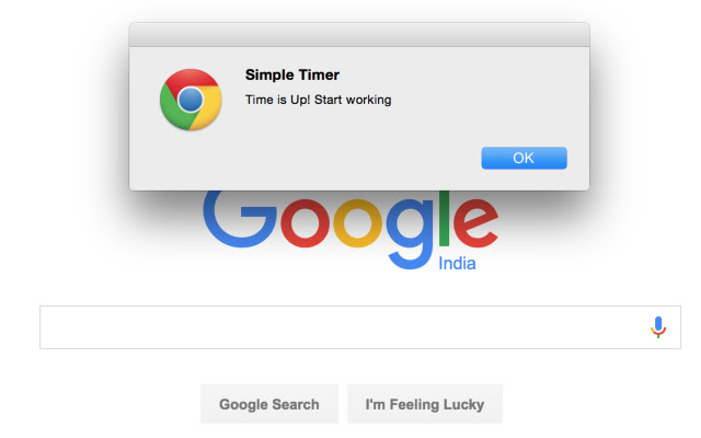 Simple Timer chrome谷歌浏览器插件_扩展第3张截图