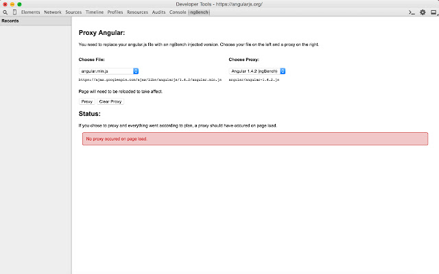 ngBench chrome谷歌浏览器插件_扩展第1张截图