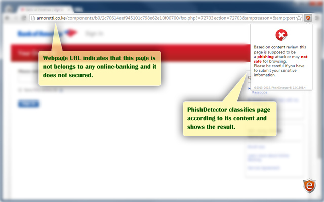 PhishDetector - True Phishing Detection chrome谷歌浏览器插件_扩展第2张截图