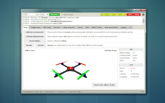 Baseflight - Configurator chrome谷歌浏览器插件_扩展第1张截图