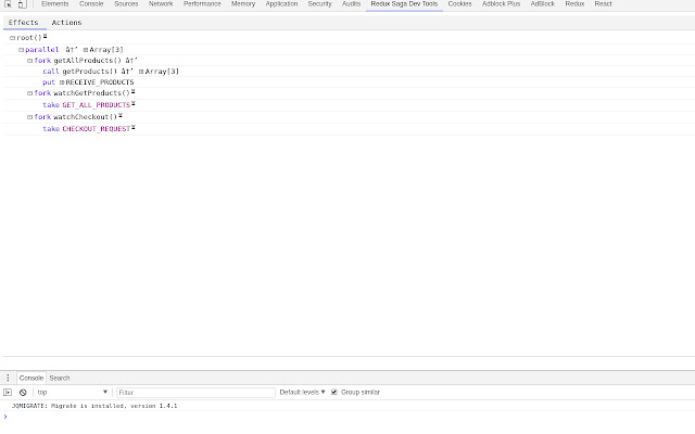 Redux Saga Dev Tools chrome谷歌浏览器插件_扩展第1张截图