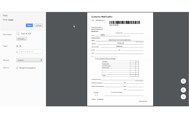 HTML5 PDF Printing in Chrome chrome谷歌浏览器插件_扩展第1张截图