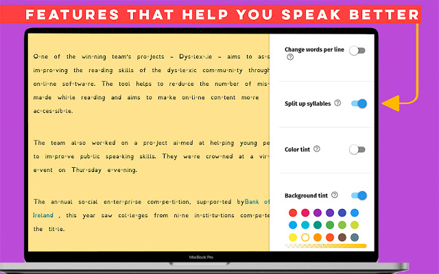 Dyslex.ie chrome谷歌浏览器插件_扩展第5张截图