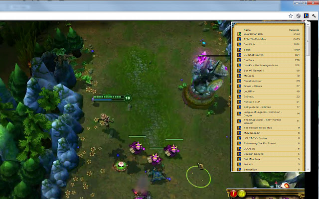 LoL Stream Browser chrome谷歌浏览器插件_扩展第1张截图