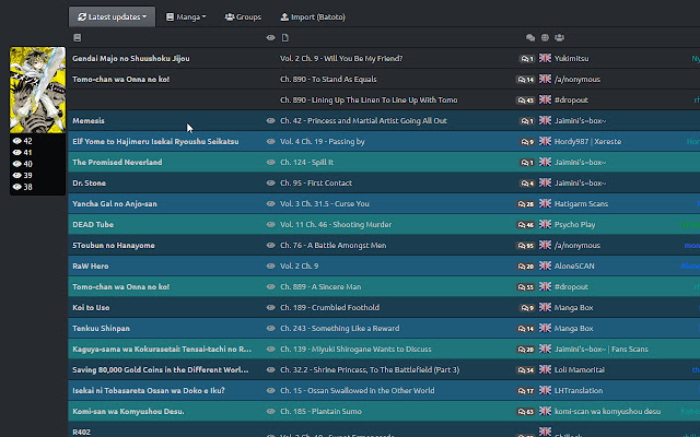 MyMangaDex chrome谷歌浏览器插件_扩展第1张截图