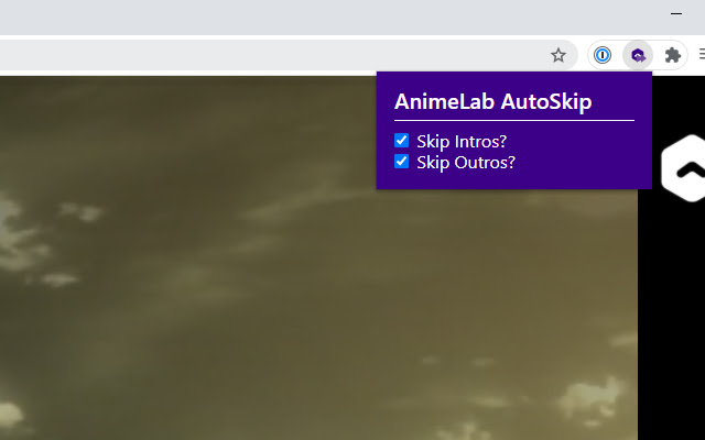 AnimeLab AutoSkip chrome谷歌浏览器插件_扩展第1张截图