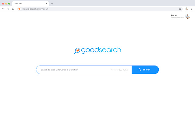 Goodsearch - Search & earn money for charity chrome谷歌浏览器插件_扩展第1张截图