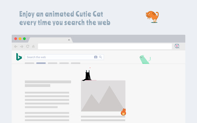 Search with Cutie Cat chrome谷歌浏览器插件_扩展第2张截图