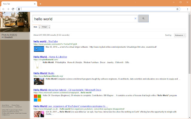 Weiva, search in style! chrome谷歌浏览器插件_扩展第2张截图