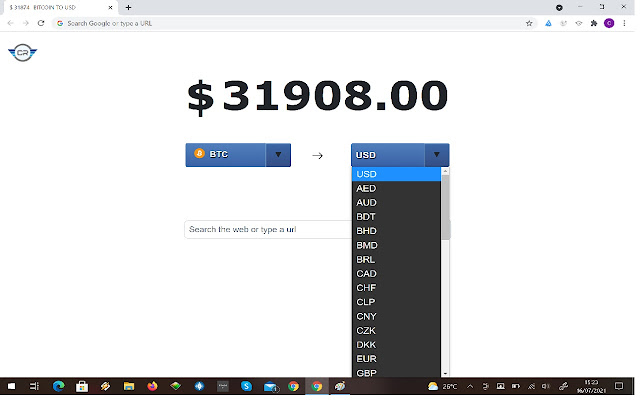 CryptoRates chrome谷歌浏览器插件_扩展第3张截图