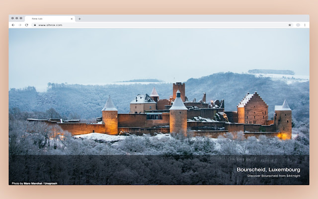 Scenic New Tab Page chrome谷歌浏览器插件_扩展第1张截图