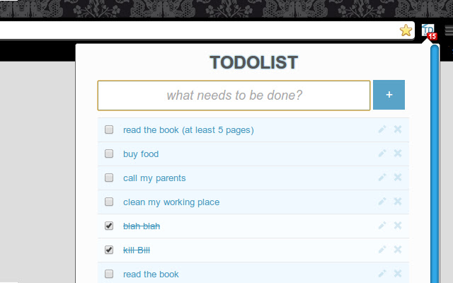 ToDo List chrome谷歌浏览器插件_扩展第4张截图