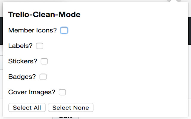 Trello Clean Mode chrome谷歌浏览器插件_扩展第1张截图