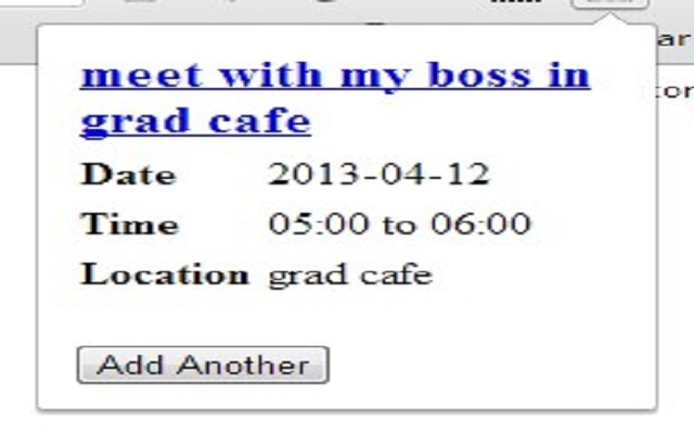 GCal Quick-Add chrome谷歌浏览器插件_扩展第2张截图