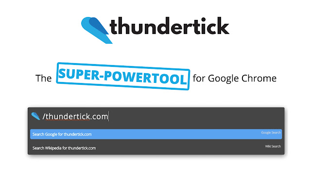 ThunderTick chrome谷歌浏览器插件_扩展第1张截图