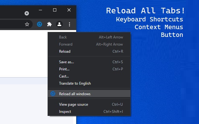 Reload All Tabs chrome谷歌浏览器插件_扩展第1张截图