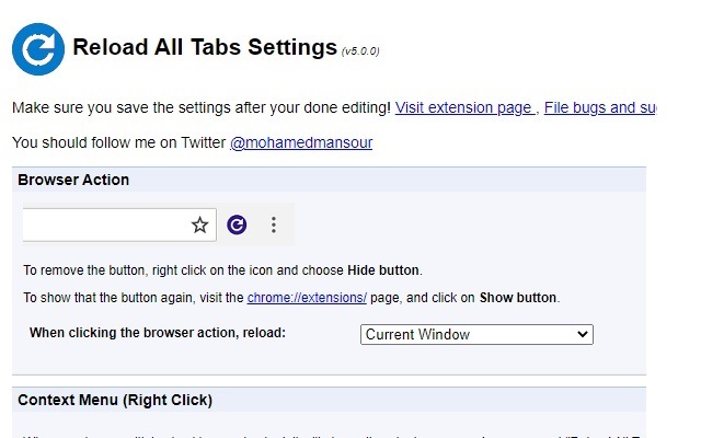 Reload All Tabs chrome谷歌浏览器插件_扩展第3张截图
