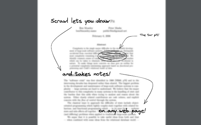 Scrawl chrome谷歌浏览器插件_扩展第1张截图