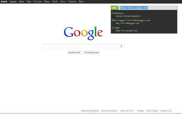 Blitz Full Screen URL Launcher chrome谷歌浏览器插件_扩展第1张截图