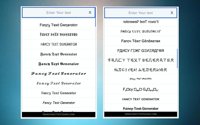Fancy & Cool Text Generator chrome谷歌浏览器插件_扩展第3张截图