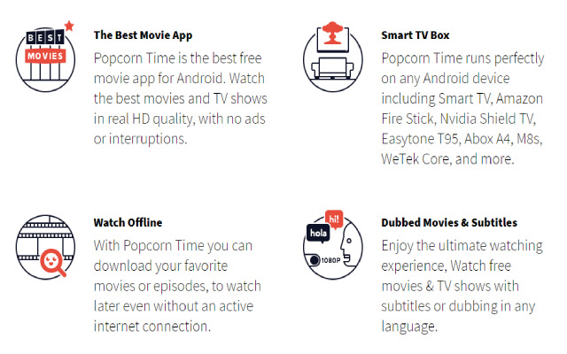 Popcorn Time Apk 2020 - Download and Install chrome谷歌浏览器插件_扩展第4张截图