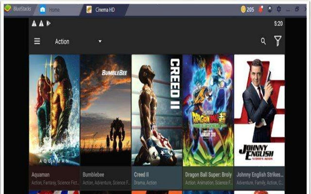 Cinema HD APK on Android, PC & Mac [Window] chrome谷歌浏览器插件_扩展第2张截图