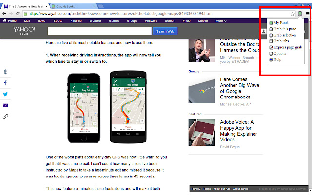 GrabMyBooks chrome谷歌浏览器插件_扩展第1张截图