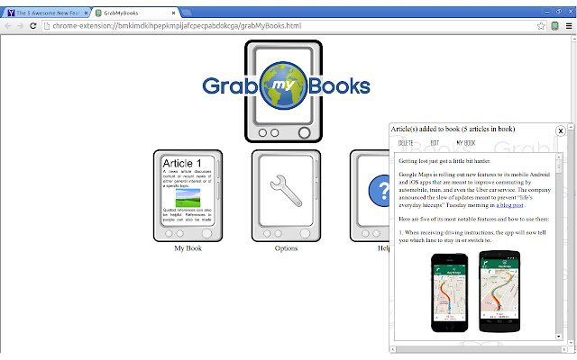 GrabMyBooks chrome谷歌浏览器插件_扩展第2张截图
