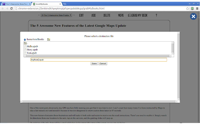 GrabMyBooks chrome谷歌浏览器插件_扩展第4张截图