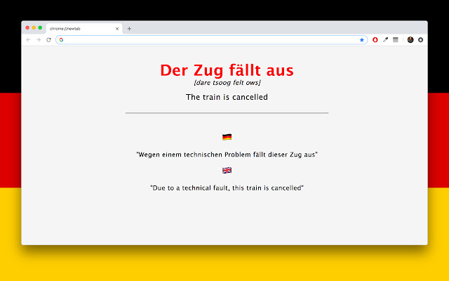 Everyday German phrases chrome谷歌浏览器插件_扩展第1张截图