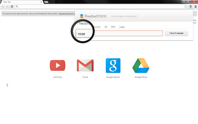 Freebie Search chrome谷歌浏览器插件_扩展第2张截图