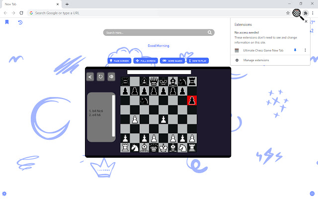 Ultimate Chess Game New Tab chrome谷歌浏览器插件_扩展第2张截图