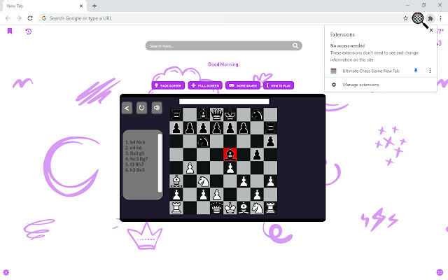 Ultimate Chess Game New Tab chrome谷歌浏览器插件_扩展第3张截图