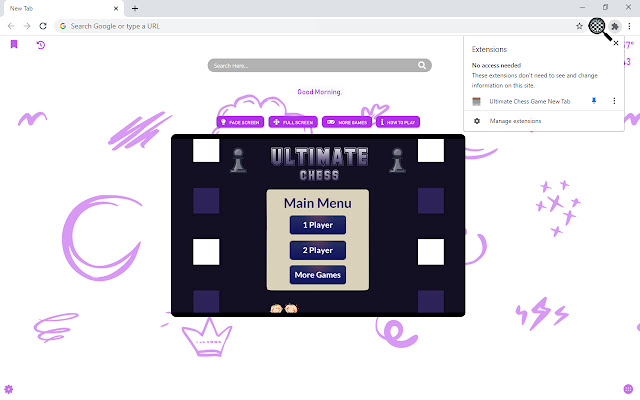 Ultimate Chess Game New Tab chrome谷歌浏览器插件_扩展第4张截图